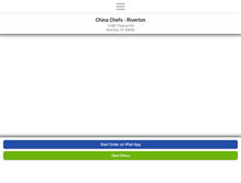 Tablet Screenshot of chinachefsriverton.com